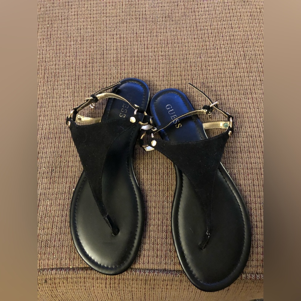 Womens black sandals